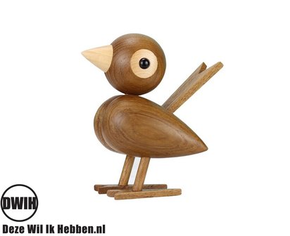 Nordic Design: Houten Mus / Sparrow Eiken Medium