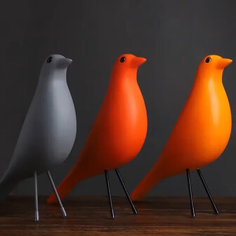 Nordic Design: House Bird - Grijze vogel