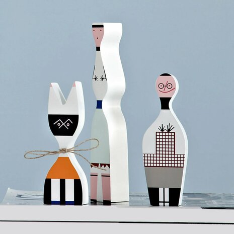 Wooden Dolls - Vitra  replica 