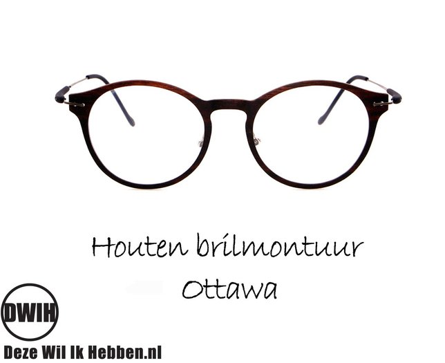 Houten design brilmontuur Ottawa Gratis verzenden Deze Wil Ik Hebben .nl