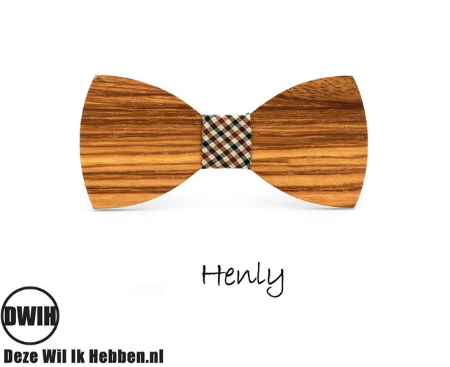 Houten strik Henly Deze Wil Ik Hebben .nl